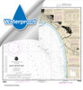 Waterproof HISTORICAL NOAA Chart 18682: Half Moon Bay