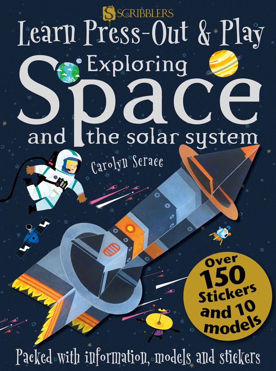 Learn, Press-Out & Play: Exploring Space and the Solar System