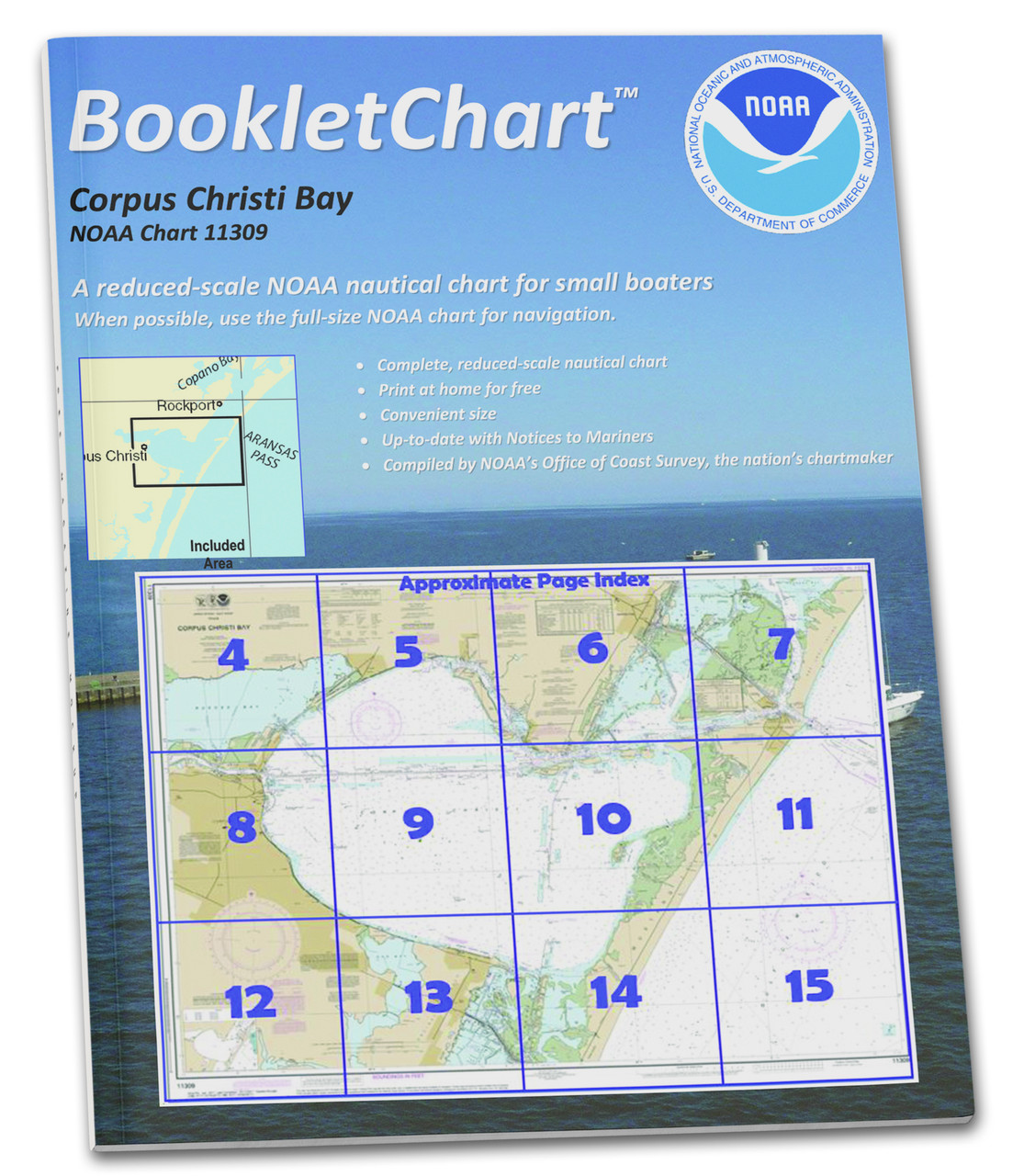 NOAA BookletChart 11309: Corpus Christi Bay