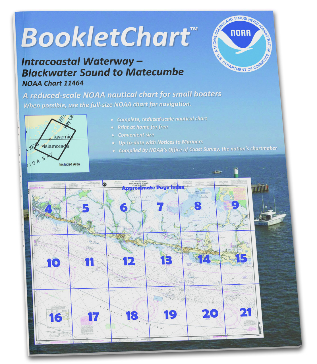 HISTORICAL NOAA BookletChart 11464: Intracoastal Waterway Blackwater Sound to Matecumbe HISTORICAL NOAA BookletChart 11464: Intracoastal Waterway Blackwater Sound to Matecumbe
