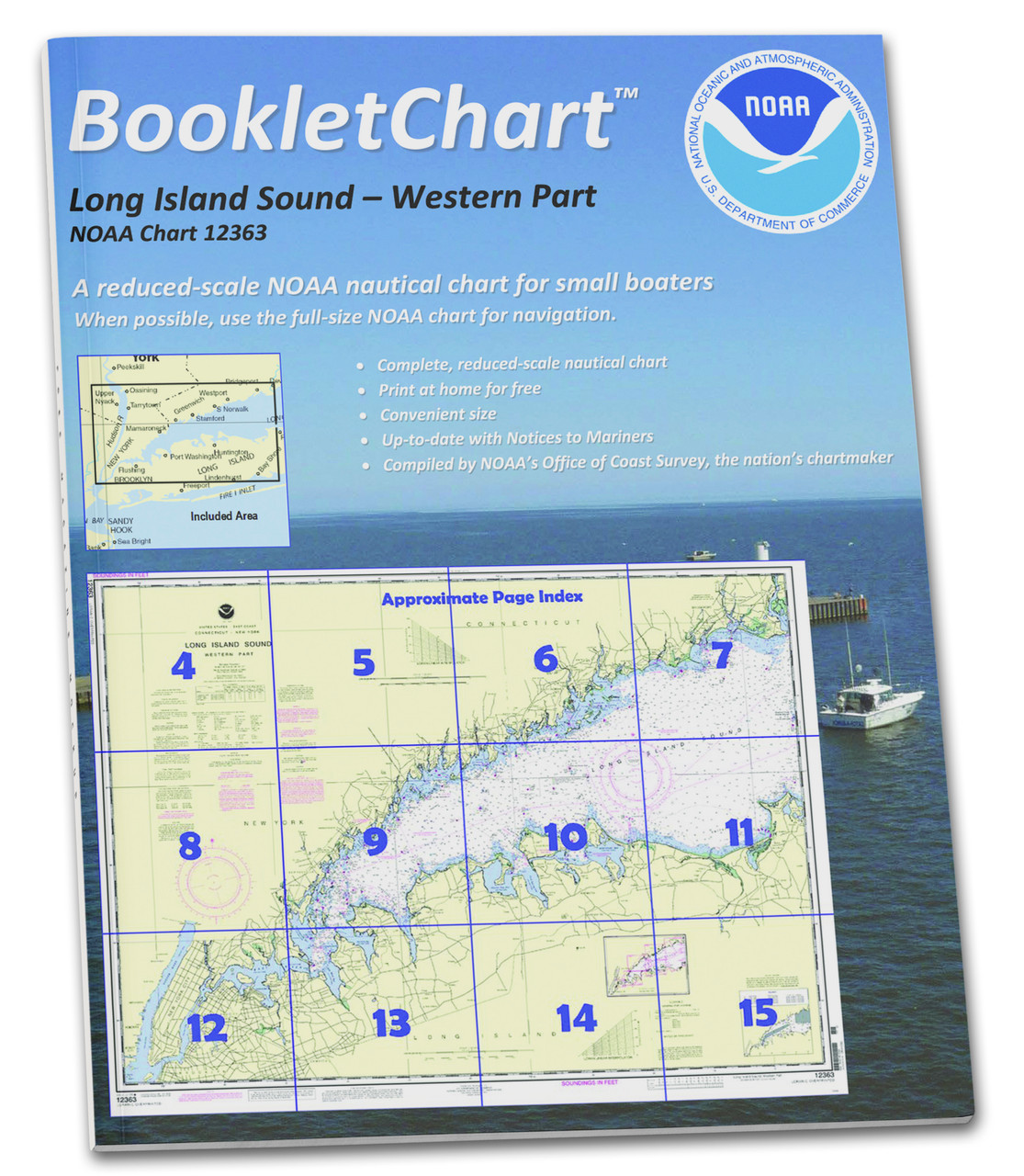 NOAA BookletChart 12363: Long Island Sound Western Part