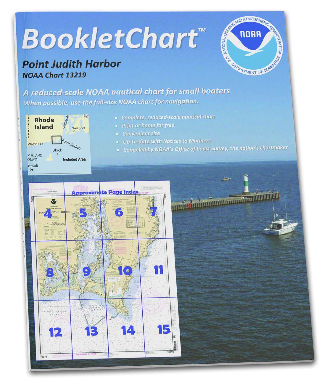 NOAA Booklet Chart 13219: Point Judith Harbor