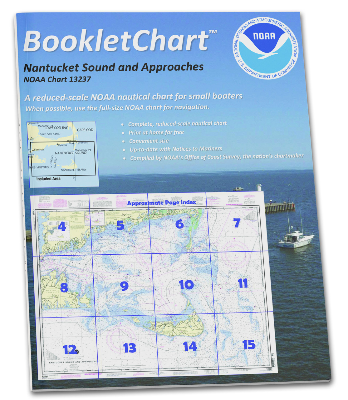 NOAA BookletChart 13237: Nantucket Sound and Approaches