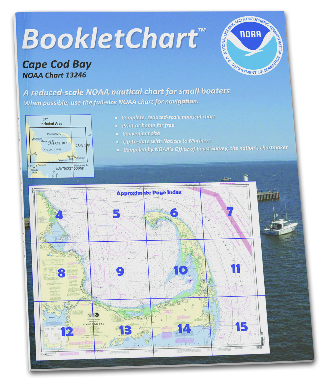 NOAA BookletChart 13246: Cape Cod Bay