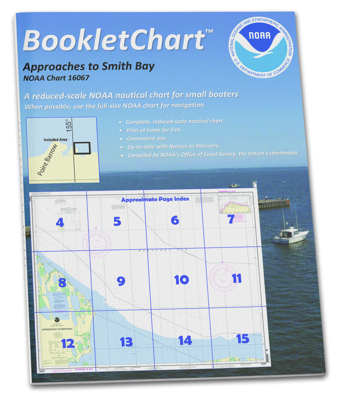 HISTORICAL NOAA Booklet Chart 16067: Approaches to Smith Bay