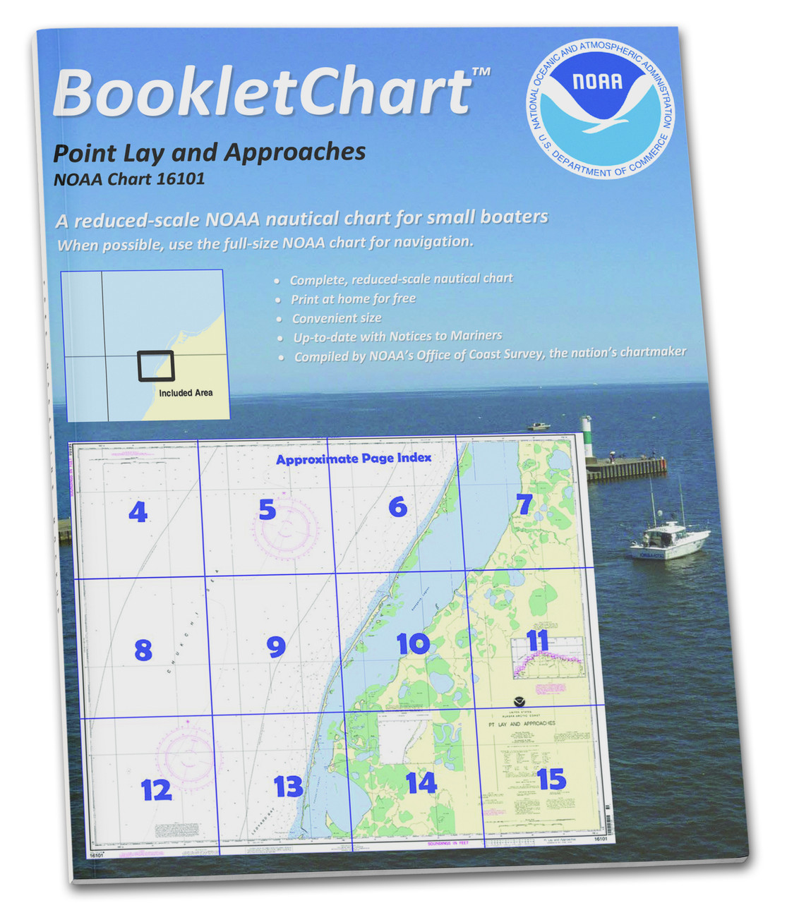 HISTORICAL NOAA Booklet Chart 16101: Pt. Lay and approaches