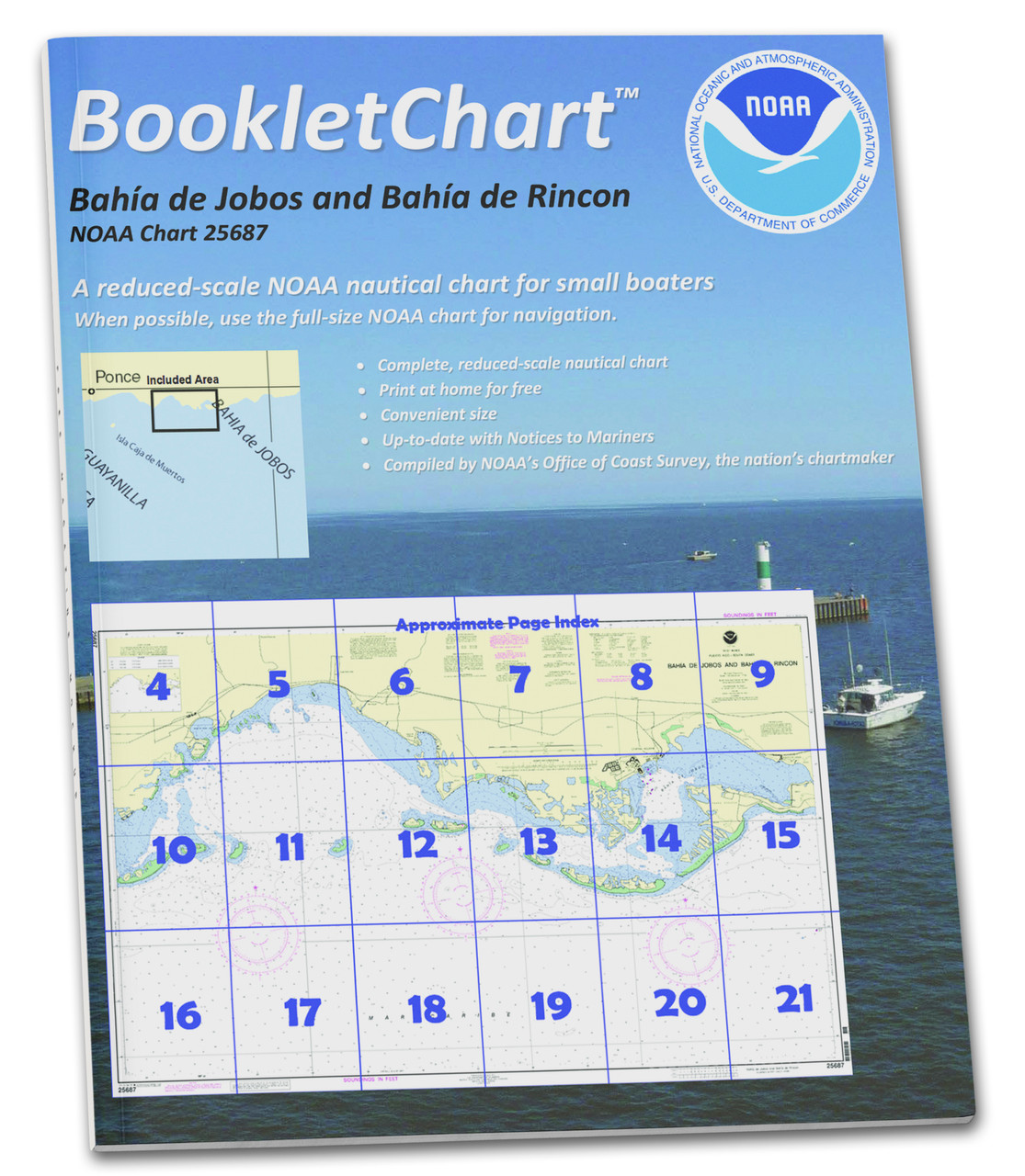 NOAA Booklet Chart 25687: Bahia de Jobos and Bahia de Rincon