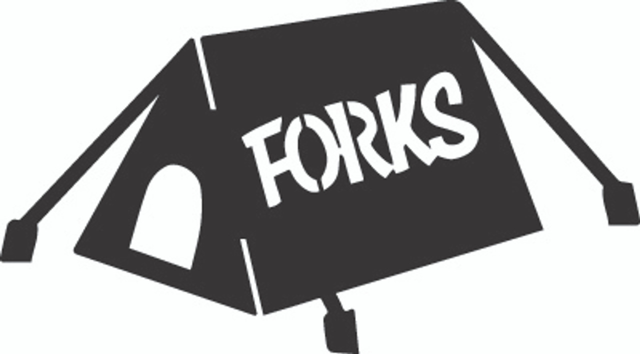 Pup Tent "Forks" MAGNET