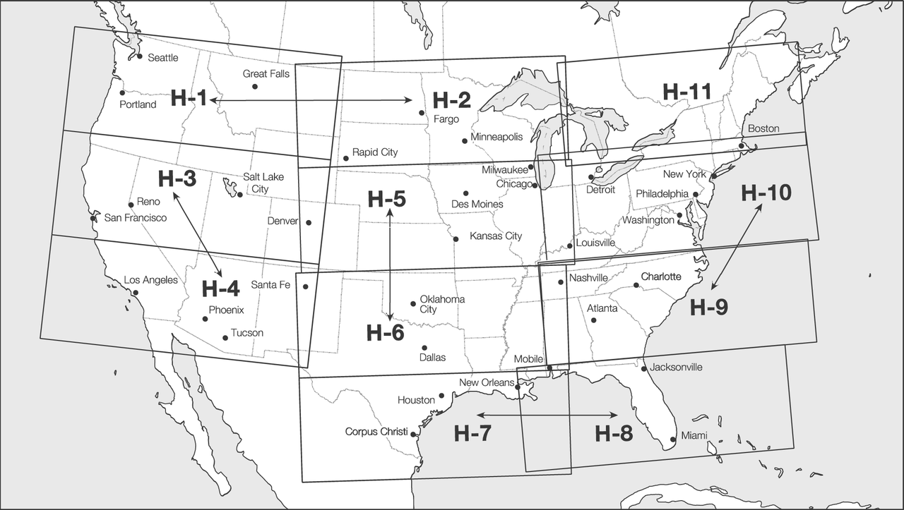 Enroute Charts High Altitude (Folded), Chart: Select a chart [CLONE]