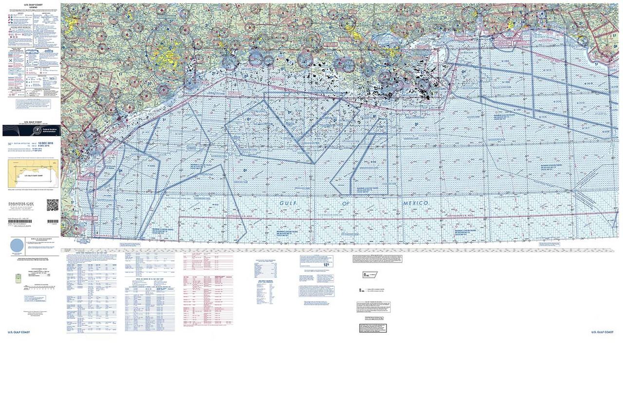 FAA Chart: U.S. GULF COAST VFR Aeronautical Chart