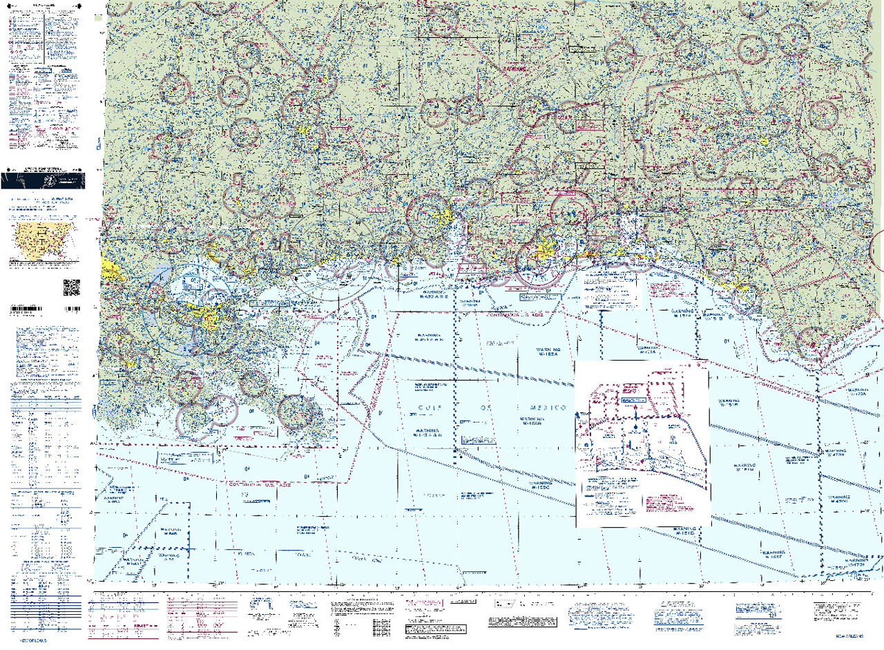 VFR Sectional Charts, Chart: New Orleans (SNO) [CLONE]