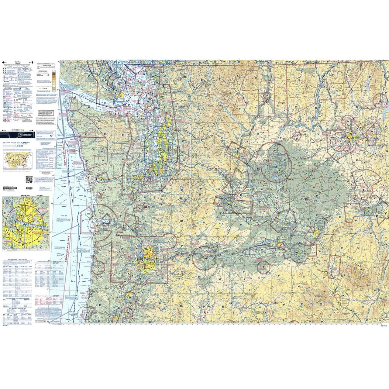 VFR Sectional Charts, Chart: Seattle (SSEA) [CLONE]