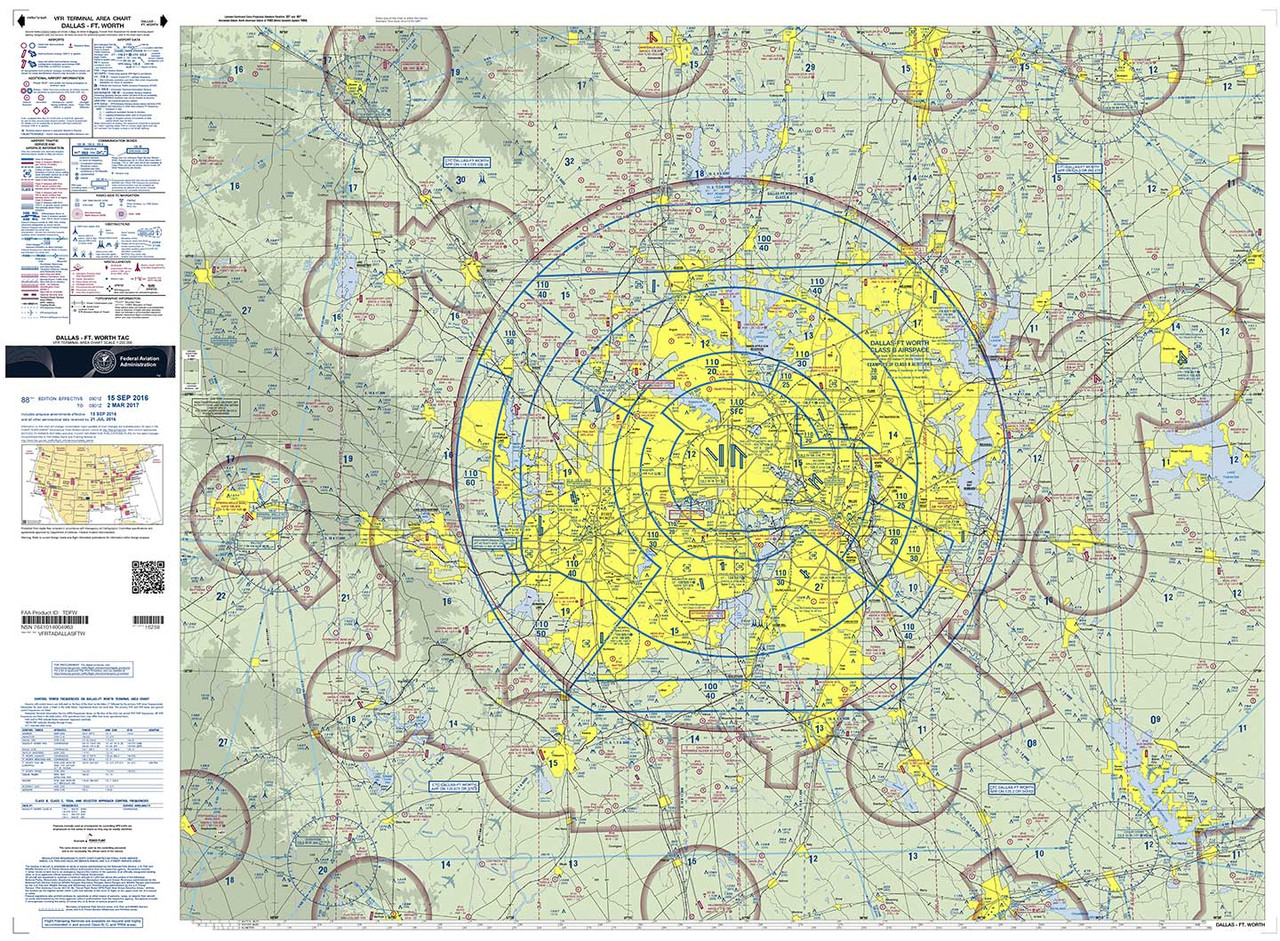 Terminal Area Charts (Folded), Folded Chart: Denver/ColoradoSprings (TDEN)