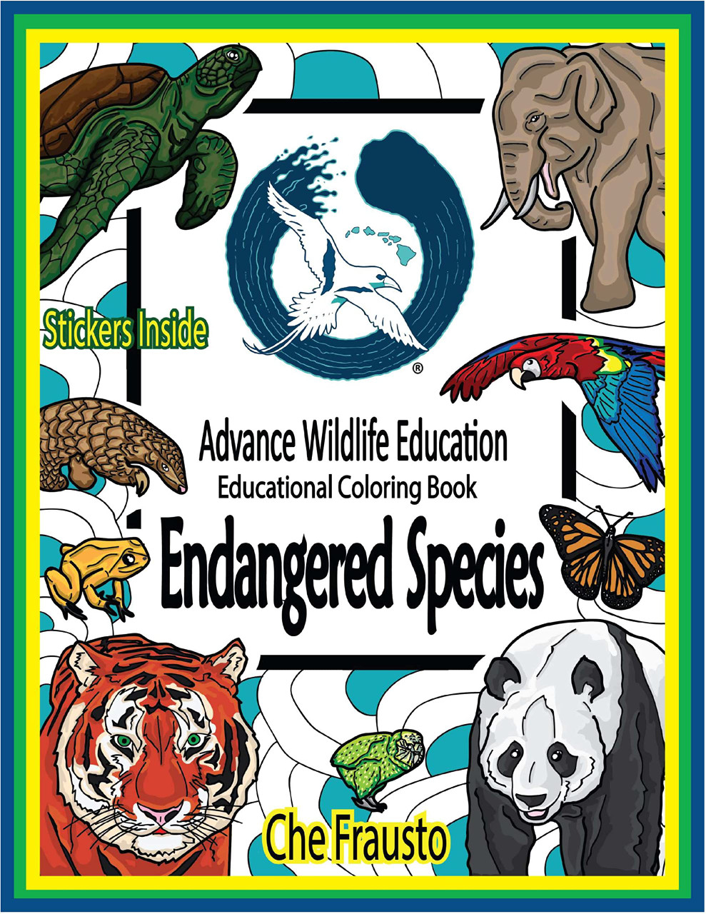 Endangered Species Advanced Wildlife Educational Coloring Book