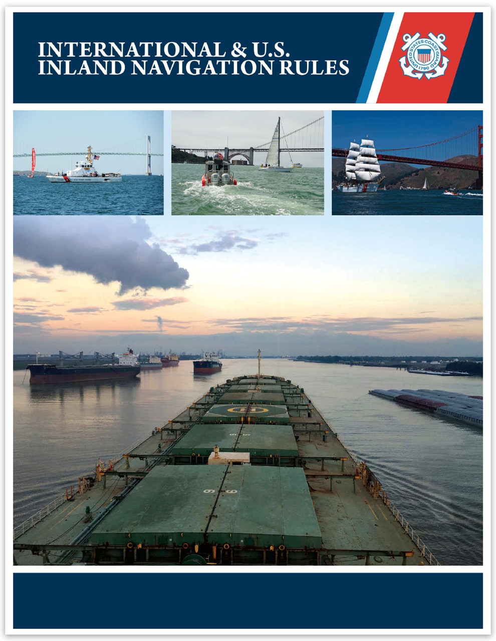 International & U.S. Inland Navigation Rules - 8.5 x 11": Amalgamated Gov't Version