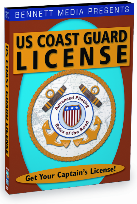 Coast Guard License:  Advanced Piloting & Rules of the Road (DVD)
