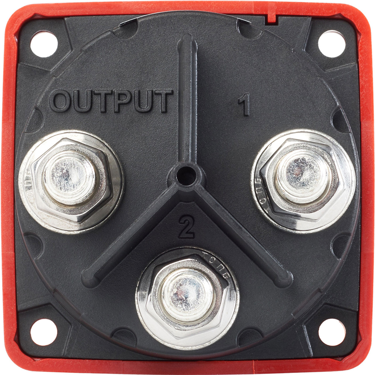 Blue Sea 6007 m-Series (Mini) Battery Switch Selector Four Position Red [6007]