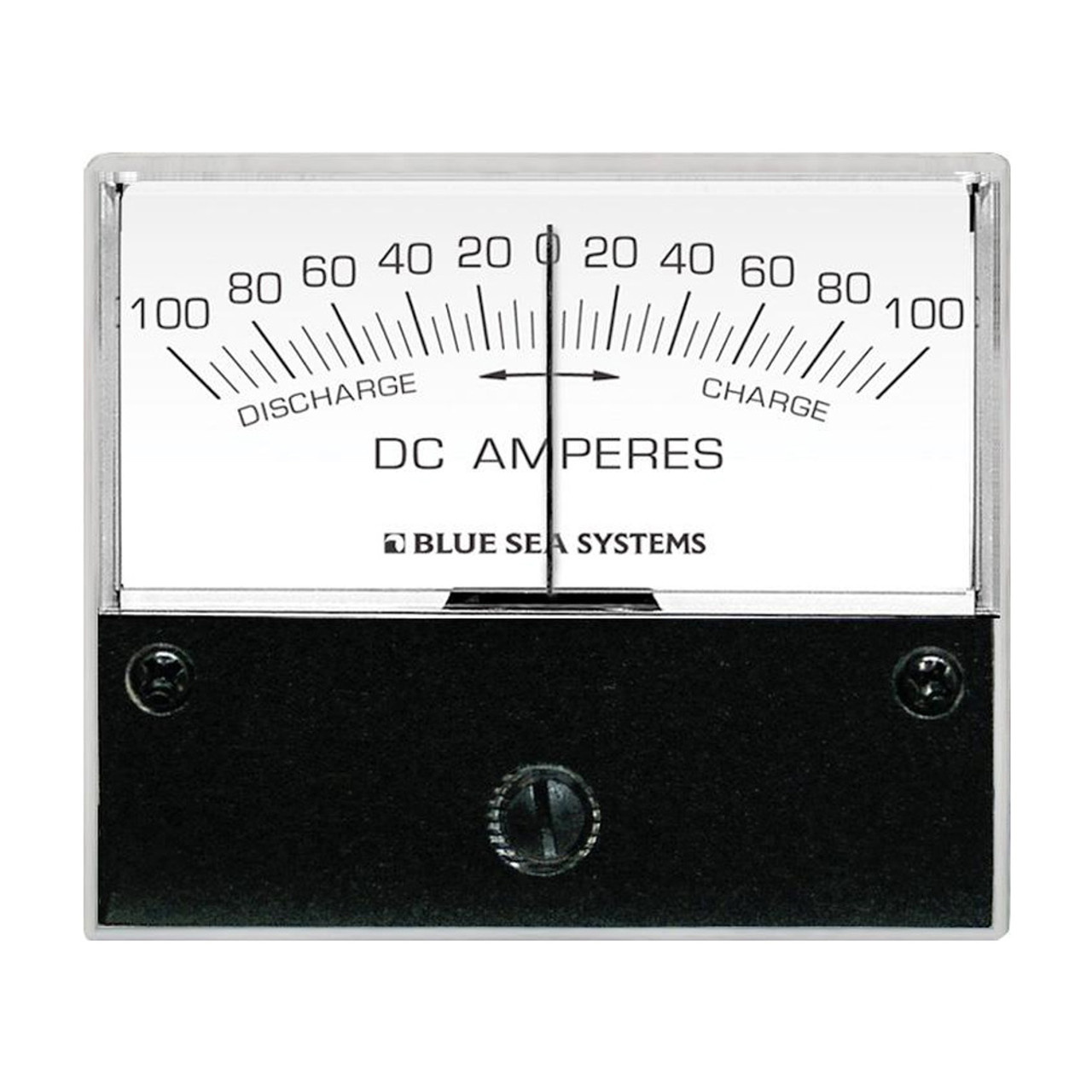 Blue Sea 8253 DC Zero Center Analog Ammeter - 2-3\/4" Face, 100-0-100 Amperes DC [8253]