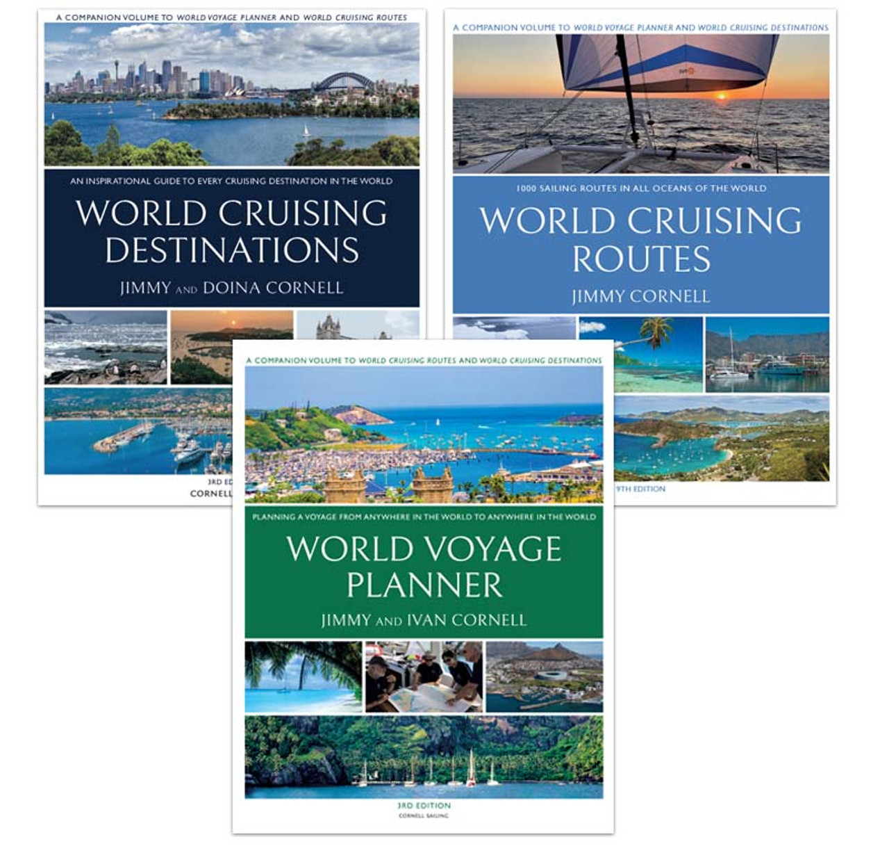 Jimmy Cornell 3-PACK (Includes Destinations, Routes & Planner)