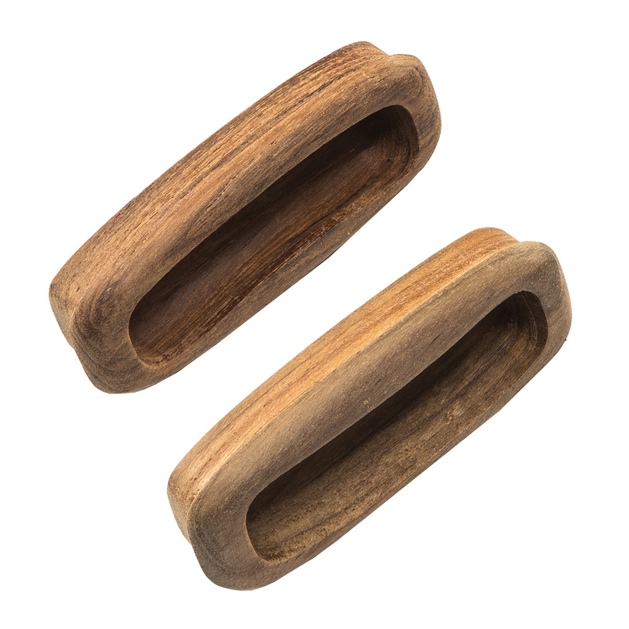 Whitecap Teak Rectangular Drawer Pull - 3-1\/4"L - 2 Pack [60135-A]