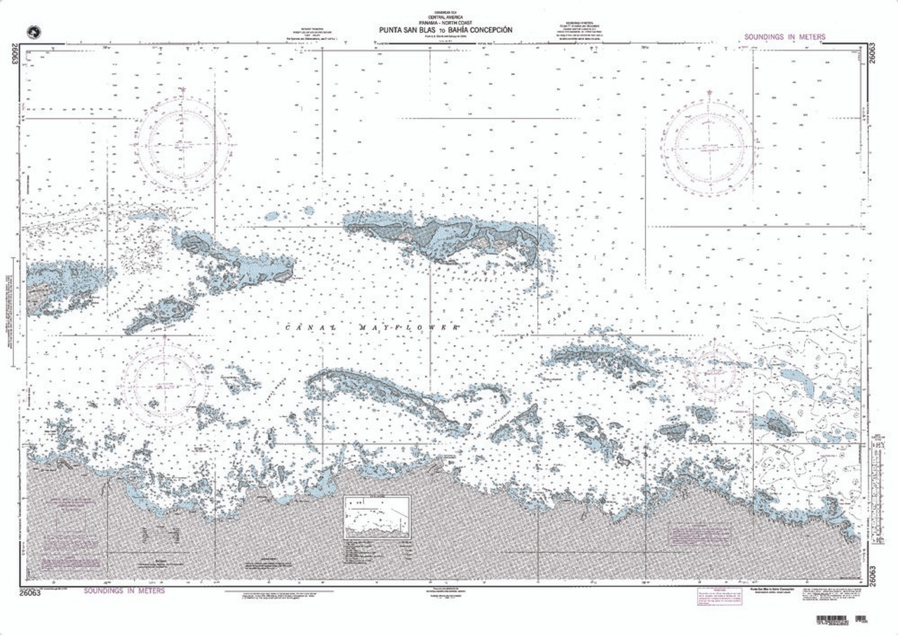 NGA Chart 26063: Punta San Blas to Bahia Concepcion