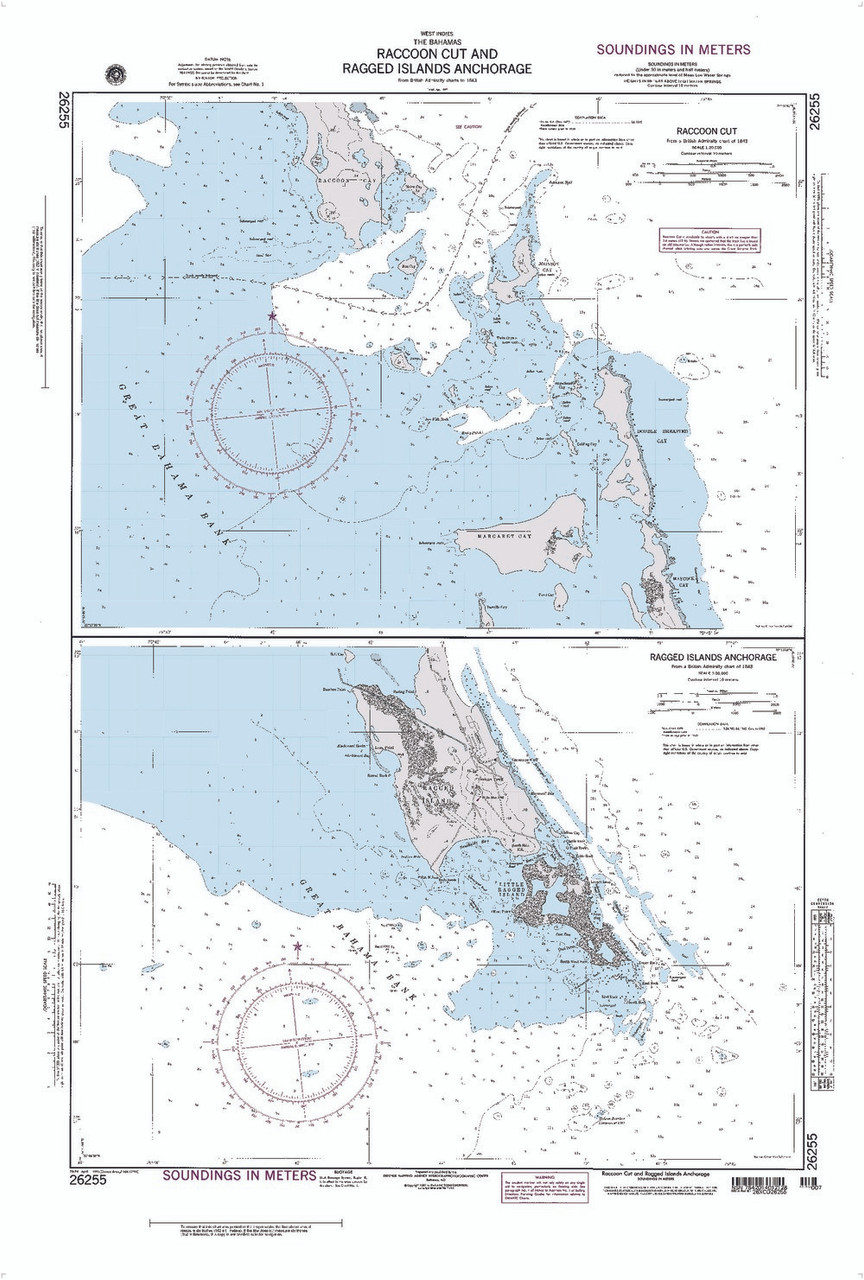 NGA Chart 26255: Racoon Cut