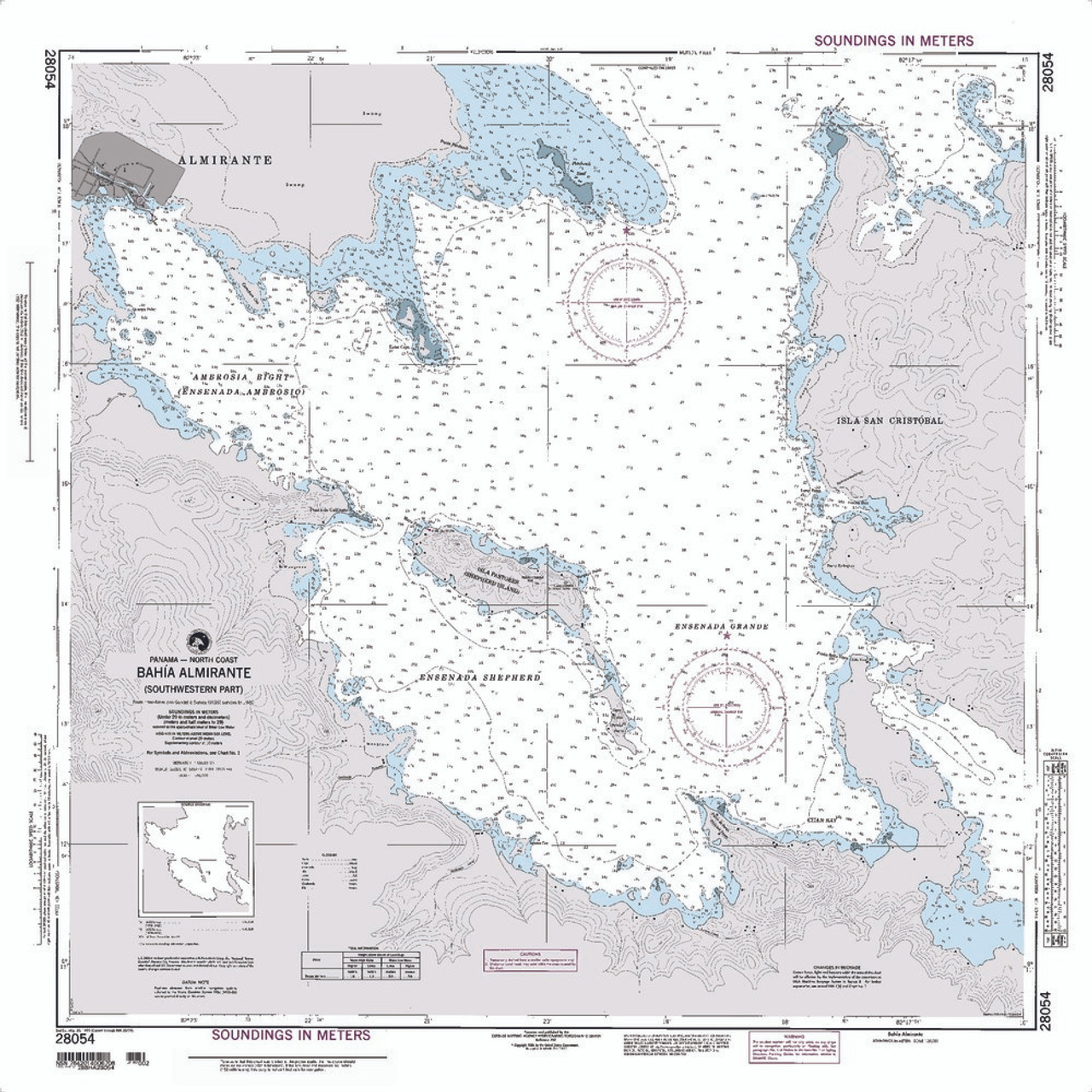 NGA Chart 28054: Bahia Almirante