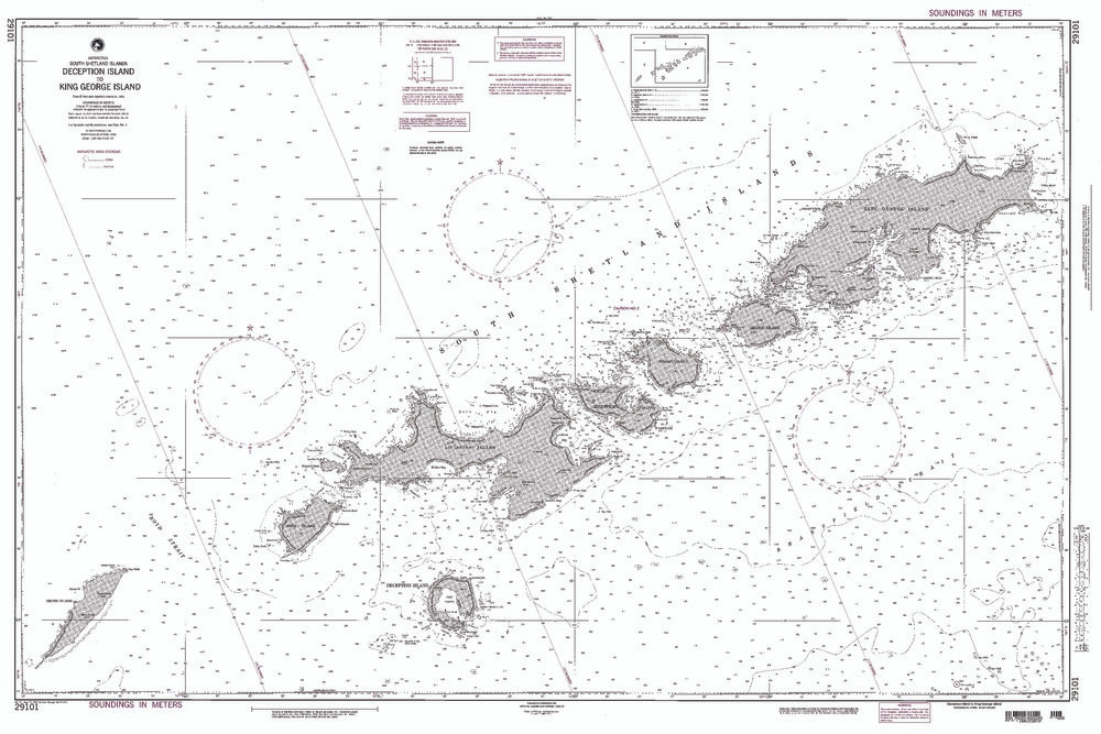 NGA Chart 29101: Deception I to King George I