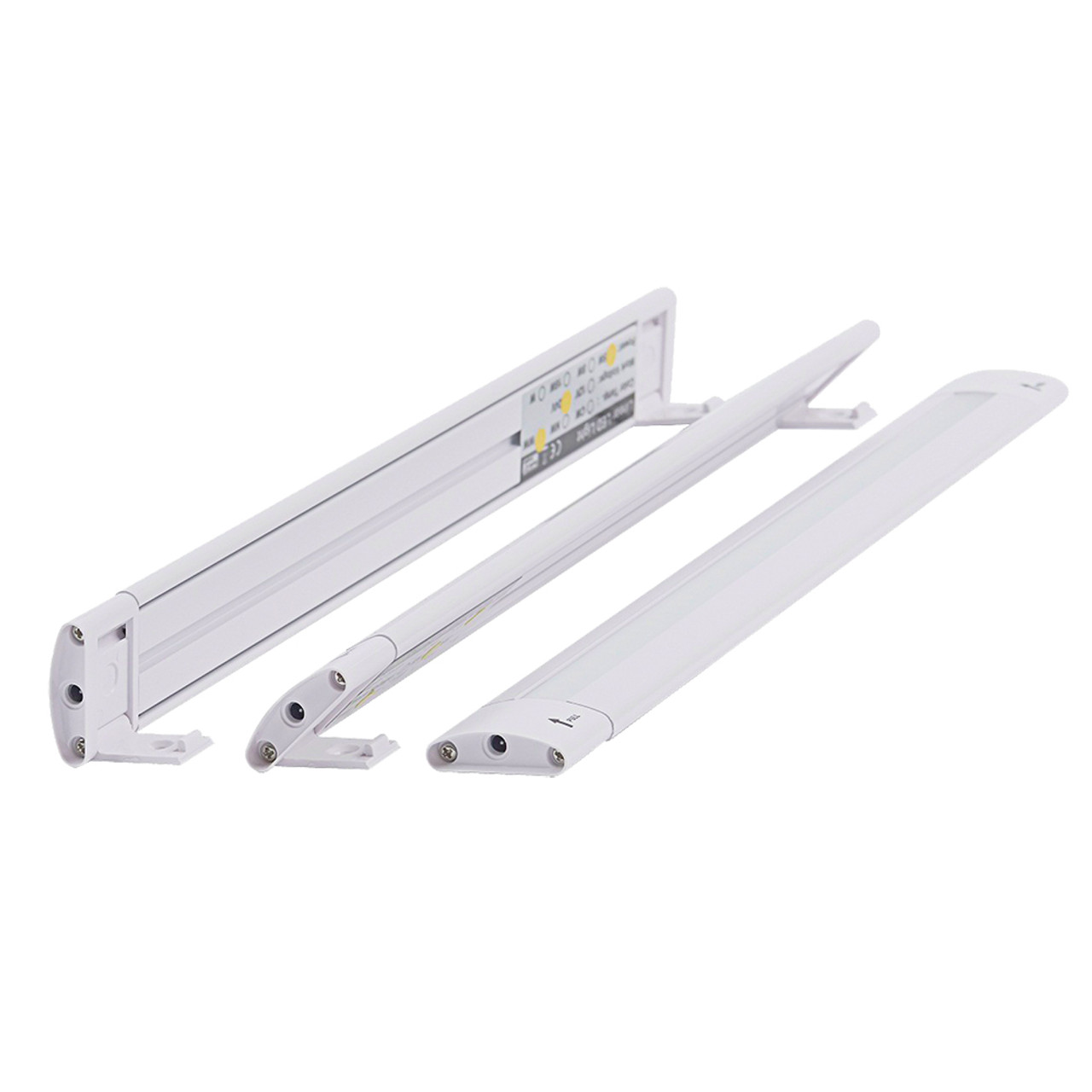Lunasea 12" Adjustable Angle LED Light Bar - w\/Push Button Switch - 12VDC - Warm White [LLB-32KW-01-M0]