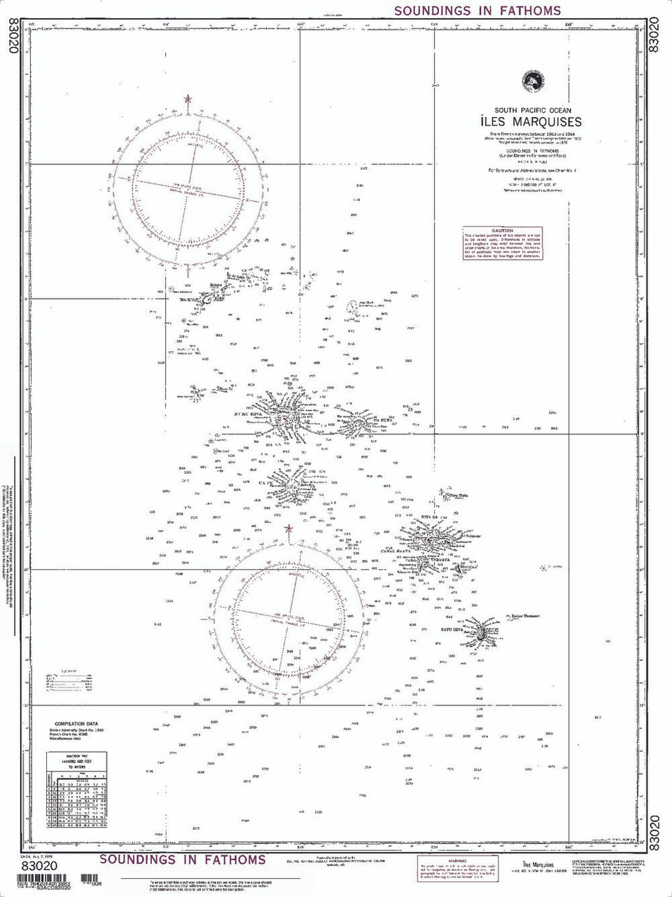 NGA Chart 83020: MarquisesIles