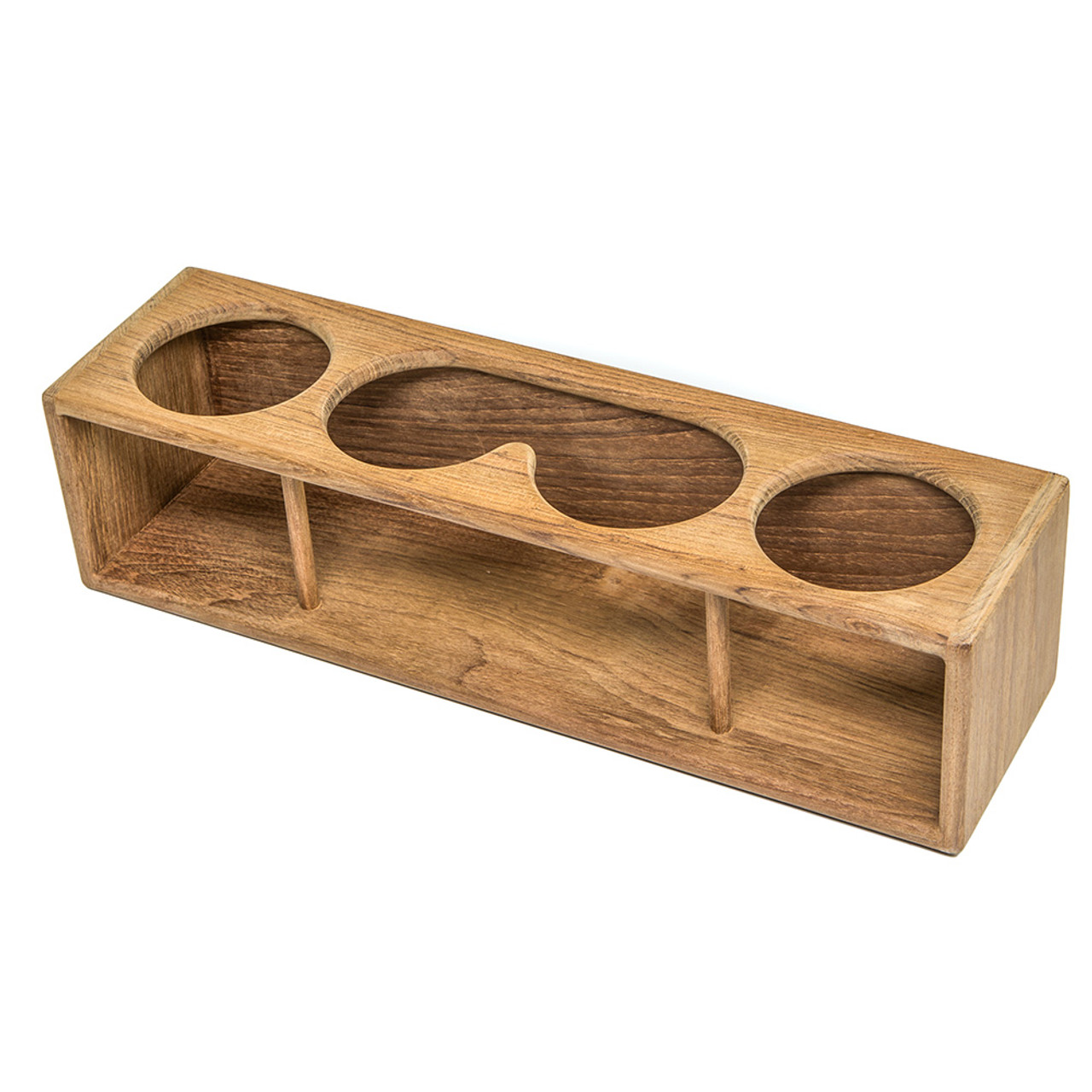 Whitecap Four Drink\/Binocular Rack - Teak [62632]