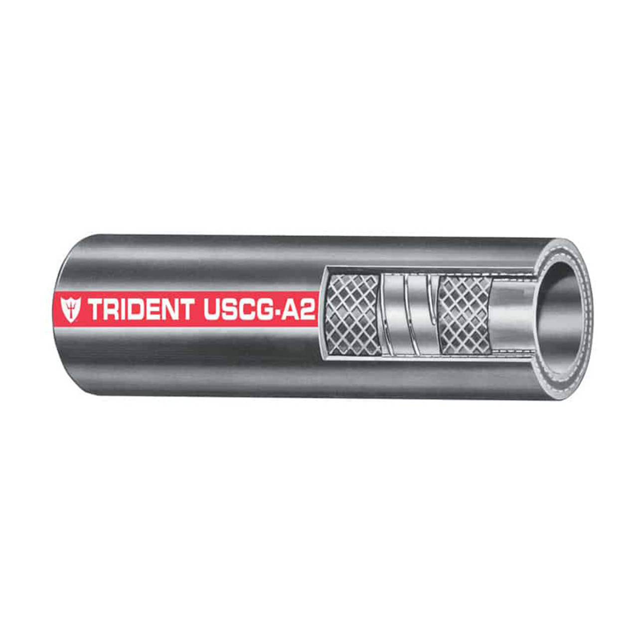 Trident Marine 1-1\/2" x 50 Coil Type A2 Fuel Fill Hose [327-1126]