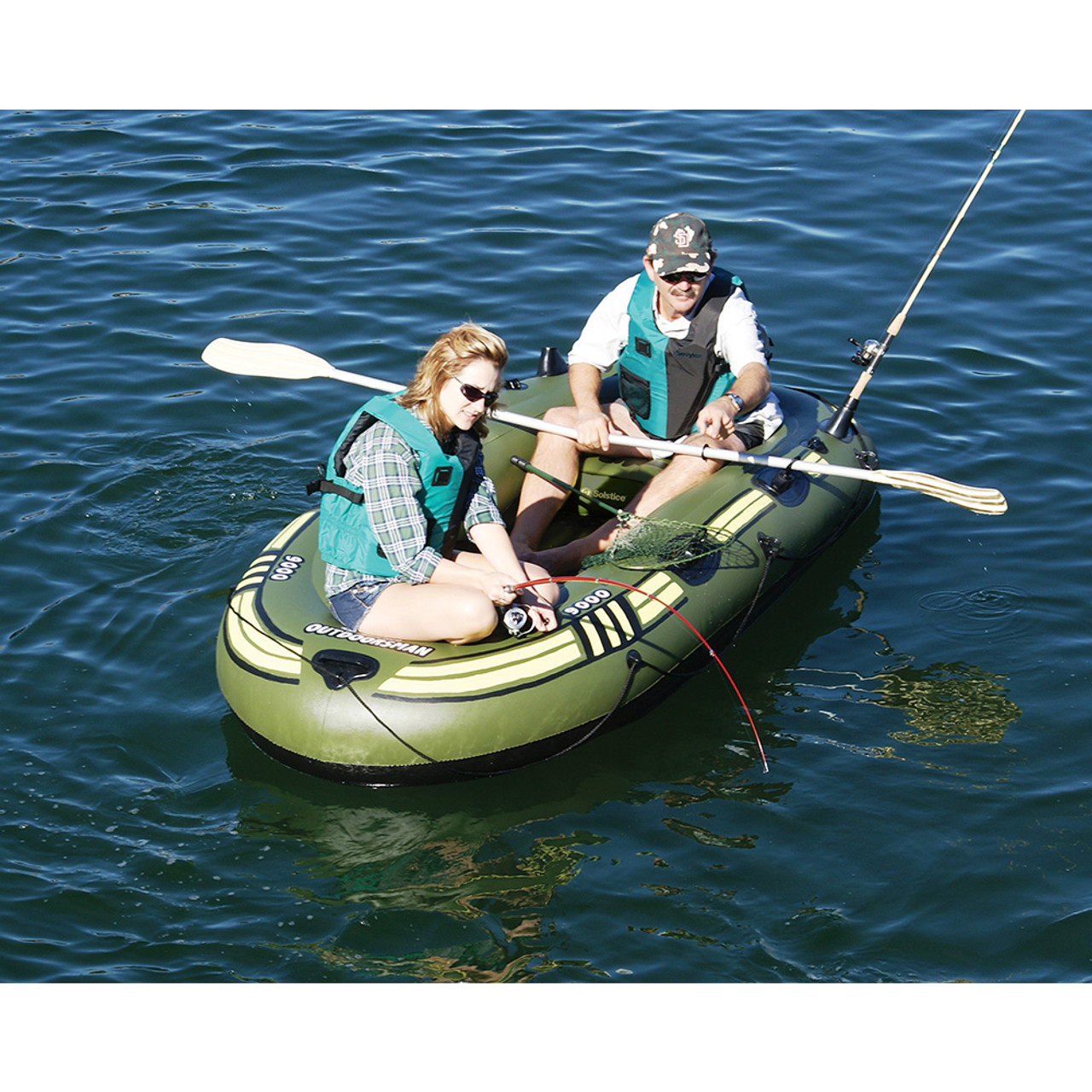 Solstice Watersports Outdoorsman 9000 4-Person Fishing Boat [31400]