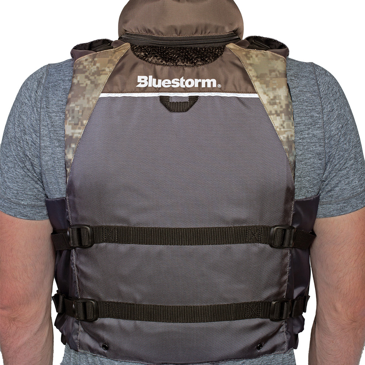 Bluestorm Classic Adult Fishing Life Jacket - Legendary Driftwood - S\/M [BS-70B-TPE-S\/M]