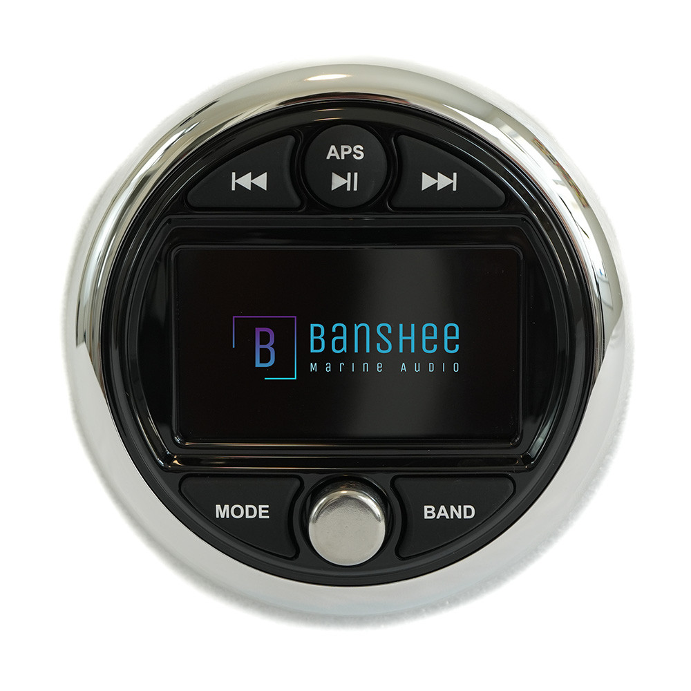 Banshee Marine 3" Gauge Style Radio w\/Bluetooth [BAR-SU3-1]