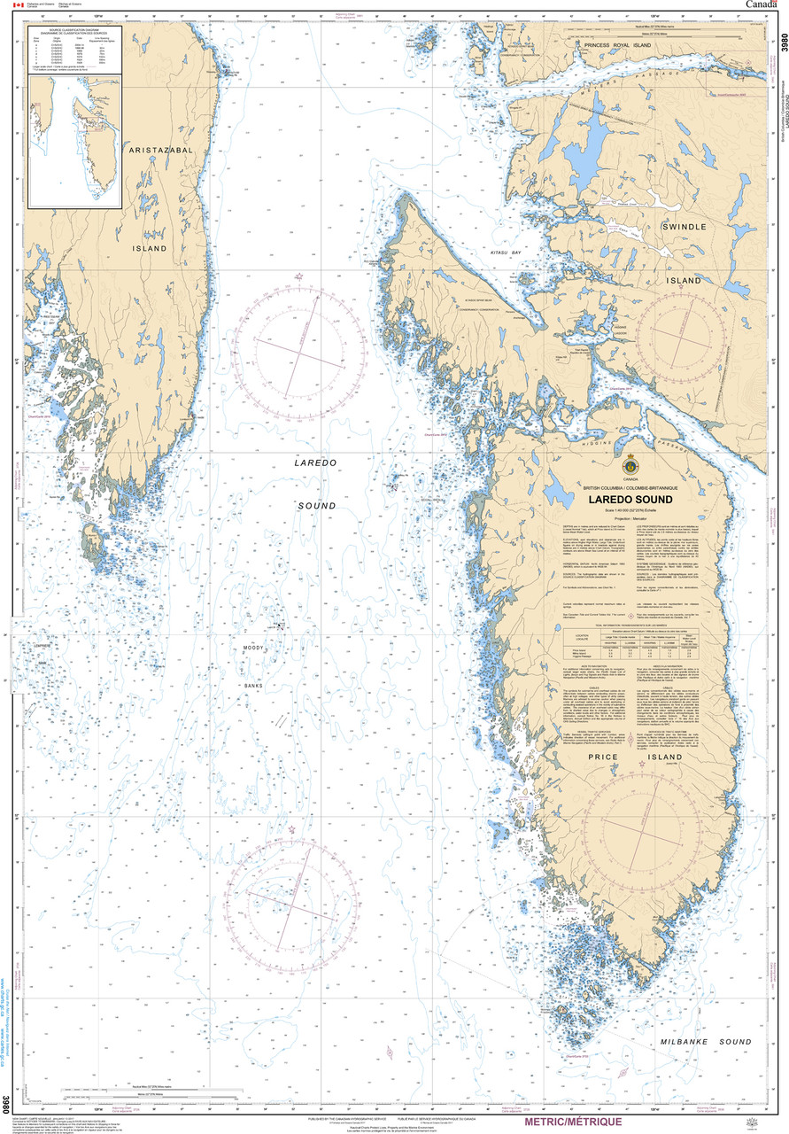 CHS Chart 3980: Laredo Sound
