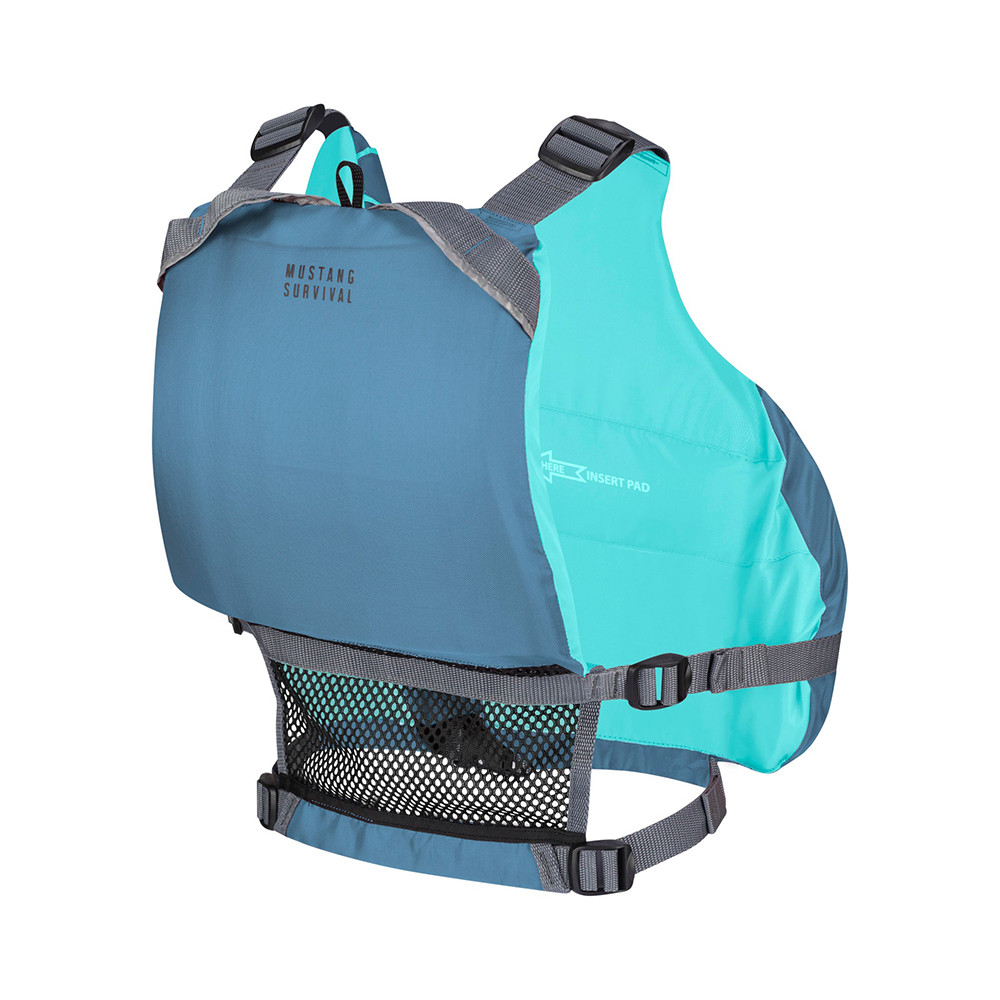 Mustang Women's Moxie Foam Life Vest - XS\/S - Slate\/Aqua [MV807502-853-XS\/S]