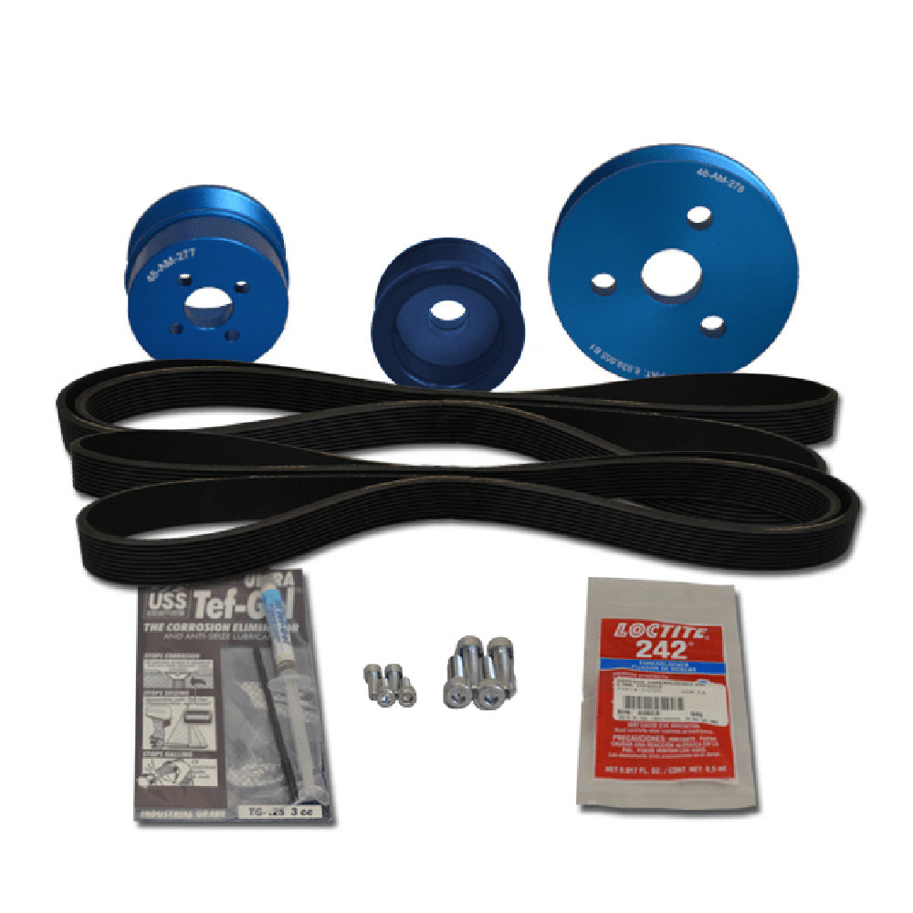 Balmar Pulley Kit f\/Volvo D2-55, A, B, C, D, E, F [48-VSP-D2-A]