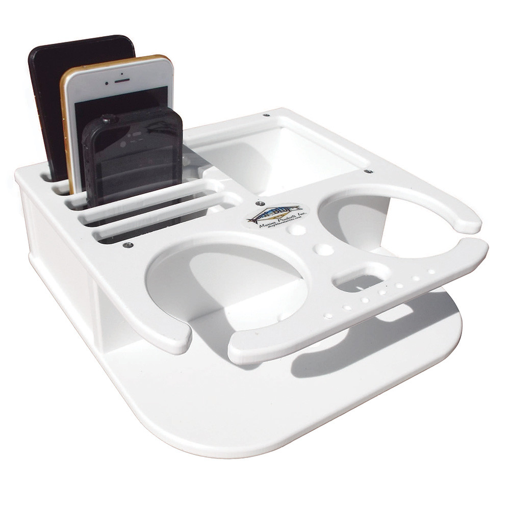 Deep Blue Marine Phone\/Double Drink Holder [BH-2CELL]