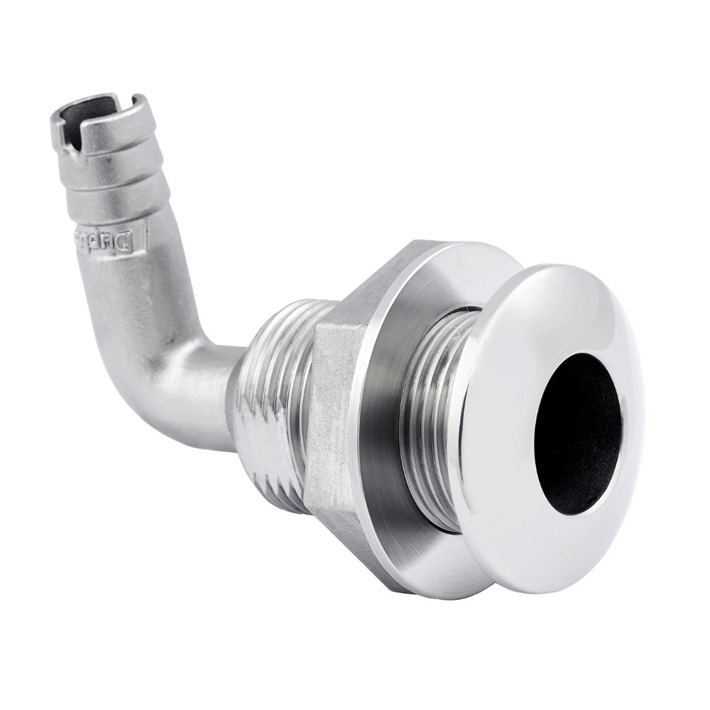 Whitecap 1-1\/2" Duplex Stainless Steel 90 Degree Thru-Hull Fitting [6581X]