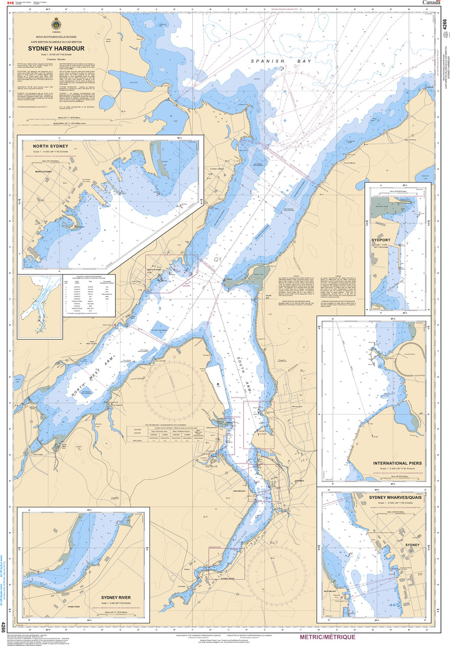 CHS Chart 4266: Sydney Harbour