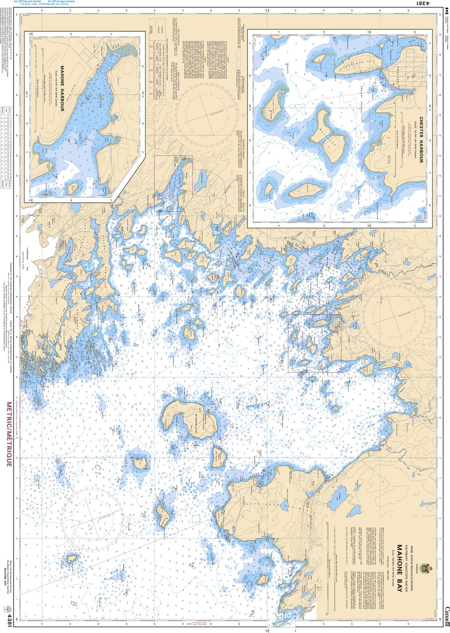 CHS Chart 4381: Mahone Bay