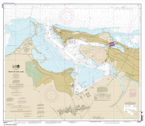 NOAA Chart 25670: Bahia de San Juan