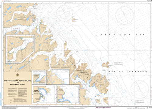 CHS Chart 5056: Khikkertarsoak North Island to/Ã  Morhardt Point