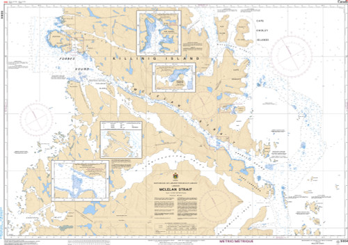 CHS Chart 5064: McLelan Strait