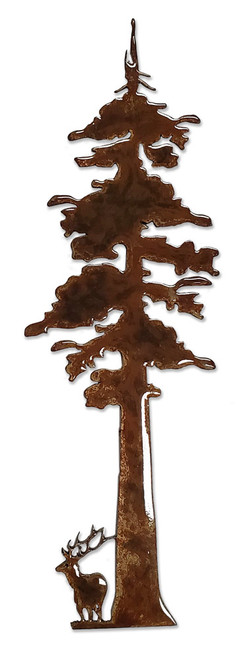 Redwood Tree with Elk Magnet