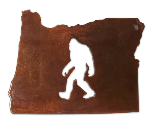 Oregon Bigfoot Magnet - Bigfoot Gift