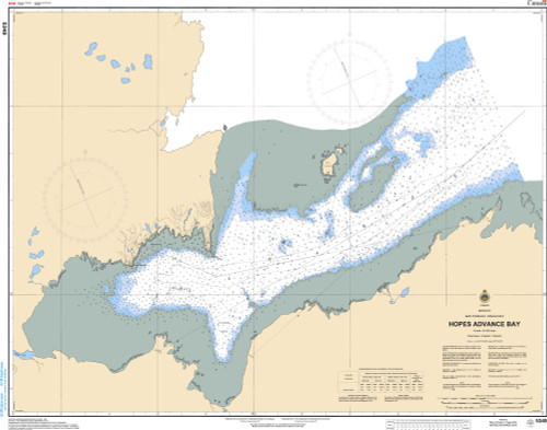 CHS Chart 5349: Hopes Advance Bay