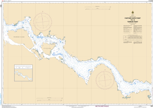 CHS Chart 5623: Farther Hope Point to/Ã  Terror Point