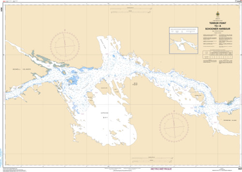 CHS Chart 5624: Terror Point to/au Schooner Harbour